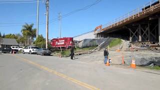 preview picture of video 'NWP 2009 SB Novato 101 overpass'