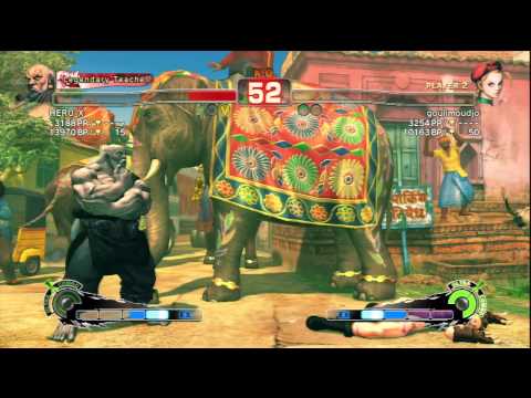 HERU_X [Gouken] Vs goulimoudjo [Cammy] SSF4 AE Ranked Matches - PSN