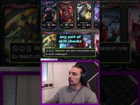 The Easiest Role to Reach Challenger...