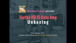 Video thumbnail for Hartke Bass Amp Unboxing by Prejippie Music, Inc.
