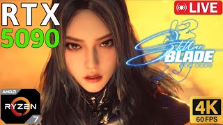 🔴 LIVE : STELLAR BLADE PC! Story Part 4 (4K60) - SEXY EVE RETURNS! 🔴 RTX 5090