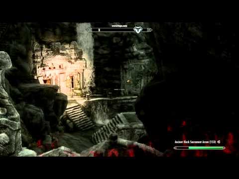 Sneak attack one hit kill with ancient assassins black sacrament bow.