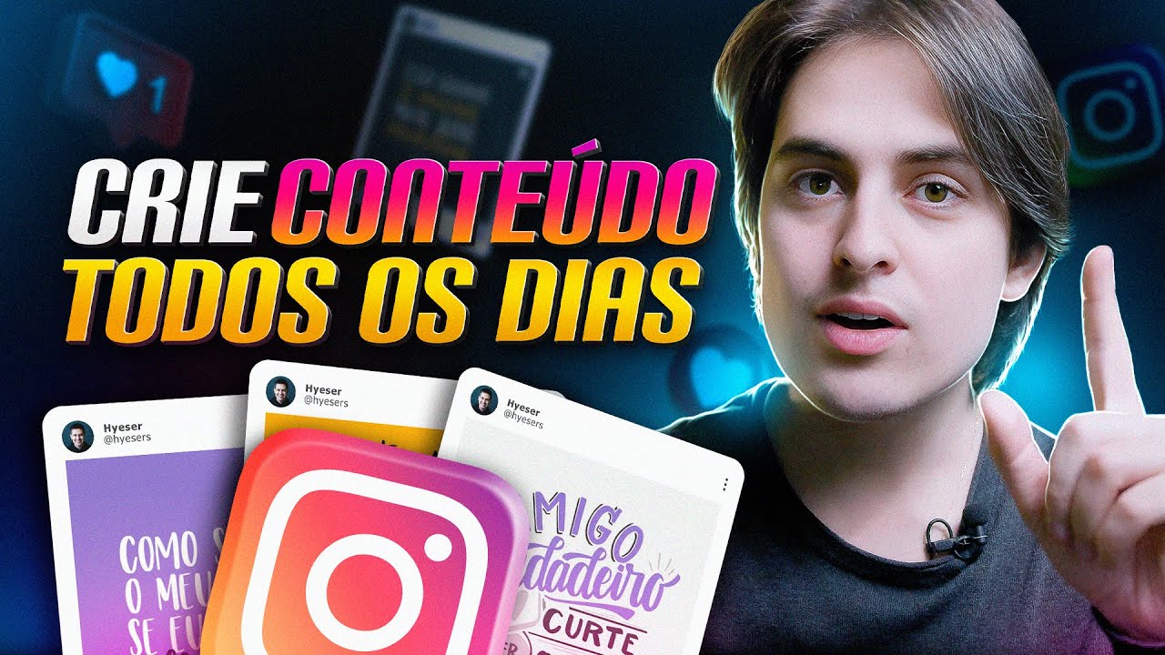 Como CRIAR CONTEÚDO CONSISTENTE no seu INSTAGRAM | 30 dias sem falhar