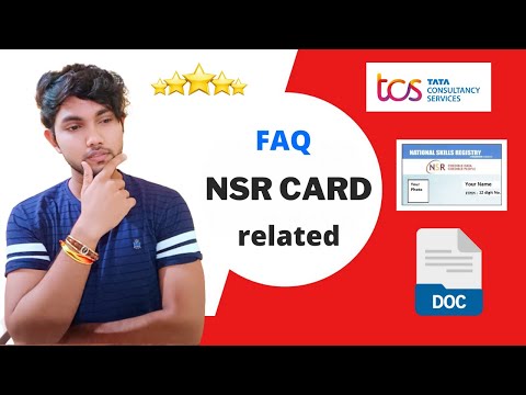 NSR Card Related Queries | #tcs #tcser