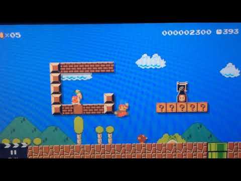 SUPER MARIO MAKER: World 1-1 REMIX of SMB2 in JAPAN