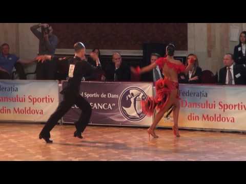 Leonards Petkevics - Polina Tsepilova LAT European Champ Latin Youth Final Solo Samba