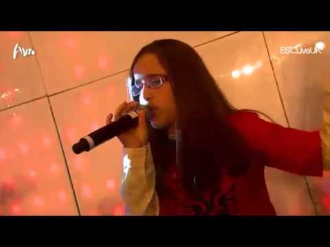 [OPENING PARTY] Junior Eurovision 2012: Albania: Igzidora Gjeta - "Kam një këngë vetëm për ju"