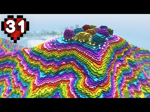 Minecraft 1.19 Hardcore Let's Play: Rainbow Mountain! Episode 31