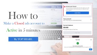 Facebook Ads Account Closed 100% Fixed with proof - TOP SHARE