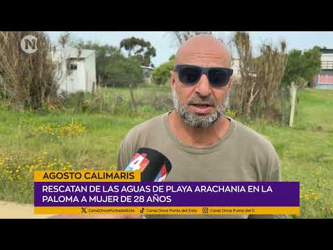 Rescate en Playa Arachania
