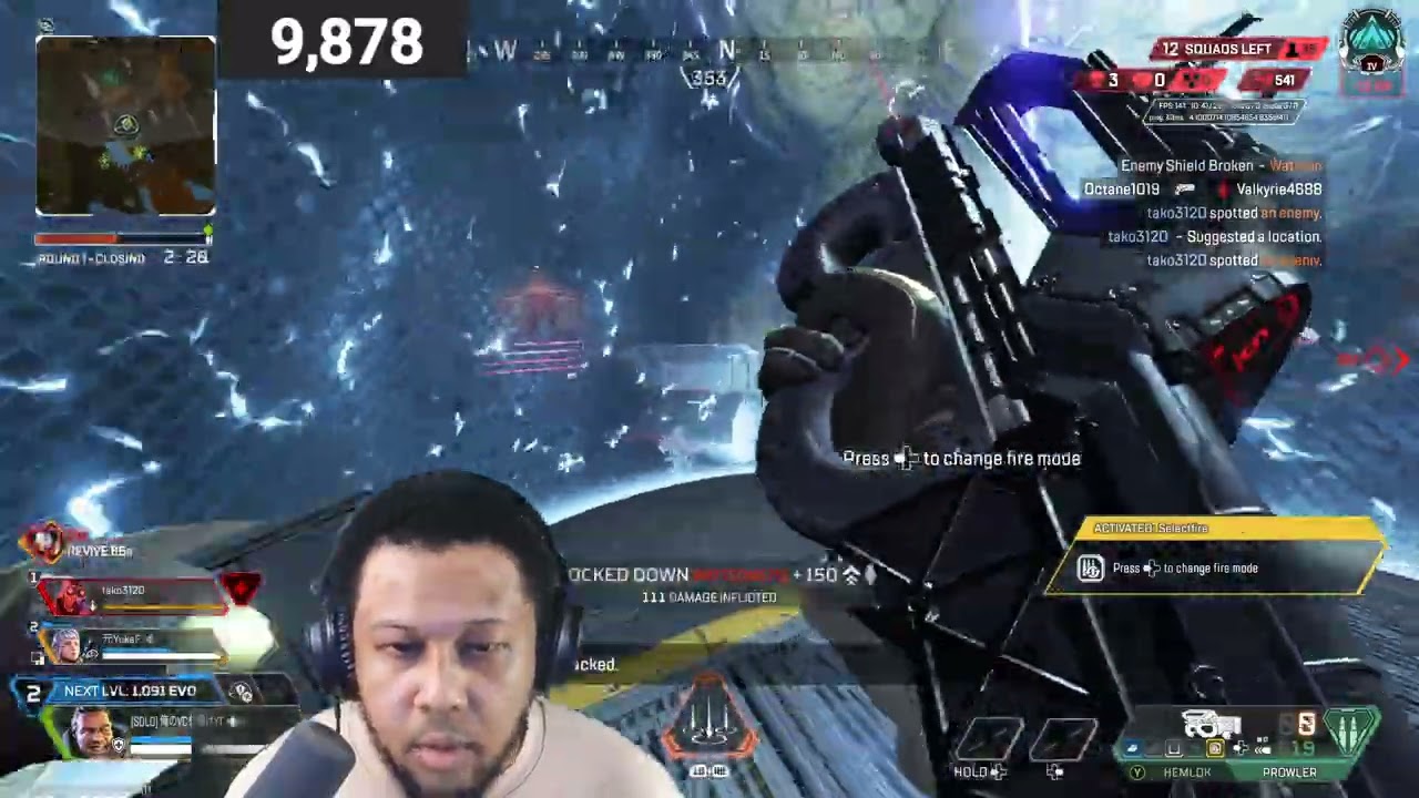 APEX PC鯖にCSの雑魚連れてくんじゃねえよ ソロランク シーズン28 PC