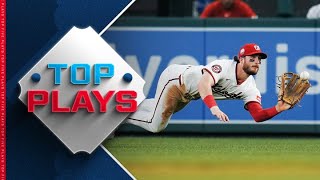 Top MLB Plays of 8/14/25 (Dylan Crews’ great grab and MORE!)