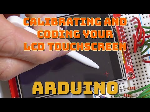 Arduino XPT2046 Touchscreen Calibration and Coding - ILI9341 LCD with XPT2046 Touch screen