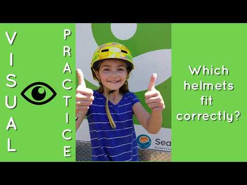 Part of a video titled Helmet Safety and the 2-2-2 Check: Let's Go Curriculum - YouTube