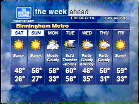 Weather Channel 2003 Local Forecast