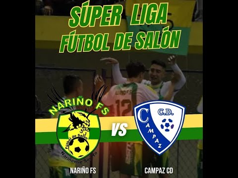 Nariño FS vs Campaz de Cali - XVISúperLiga | Torneo Nacional de Fútbol de Salón Masculino - 1 Fecha.