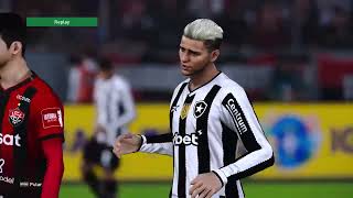 V1T0R14 X B0T4F0G0 40 V1V0 C0M 1M4G3NS | JOGO DE HOJE| pes 21 Gameplay ps4
