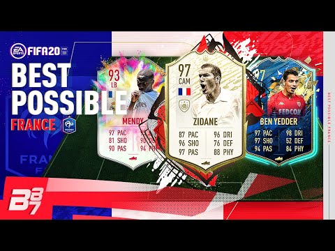 BEST POSSIBLE FRANCE TEAM w/ 98 TOTY MBAPPE & 97 TOTS BEN YEDDER!  | FIFA 20 ULTIMATE TEAM