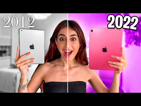 COMPARANDO IPAD ANTIGO COM IPAD MODERNO!!!!