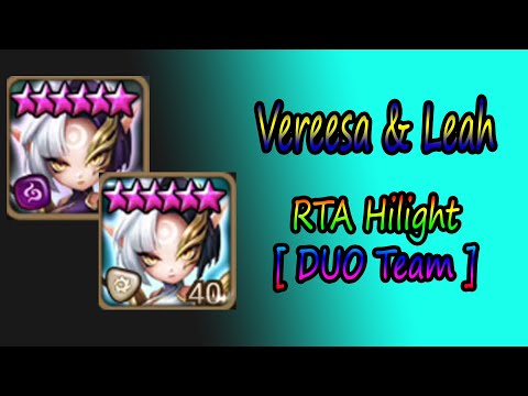 Vereesa & Leah Light & Dark Blade Dancer  RTA Hilight [ DUO Team ] - Summoners War 2021 | Zen SMW