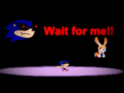 Sunky-Exetior moment! ^^ | Sally.exe Finished Nightmare - Give up screen {Cream's route}!