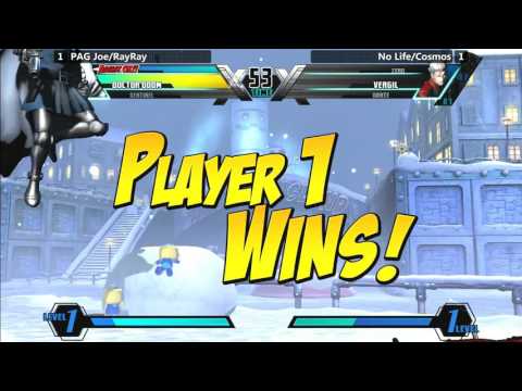 UMVC3 Winners Finals @ Mashfest - PAG Joe/RayRay vs No Life/Cosmos [720p/60fps]
