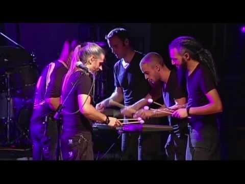 LAZULI - 9 HANDS AROUND THE MARIMBA - Live - Veruno Italy - 2 days prog Festival - 2012