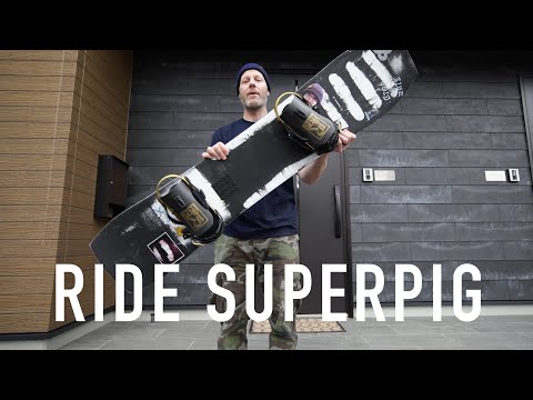 RIDE SUPERPIG SNOWBOARD REVIEW | MY RIDE 2020