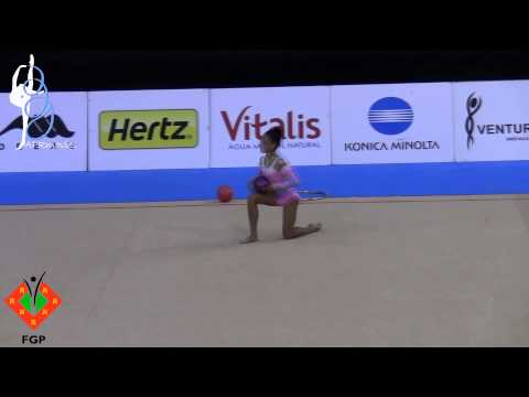Zhala Piriyeva - AZE - Bola (Ball) - Junior - Qualification - IT of Lisbon 2014