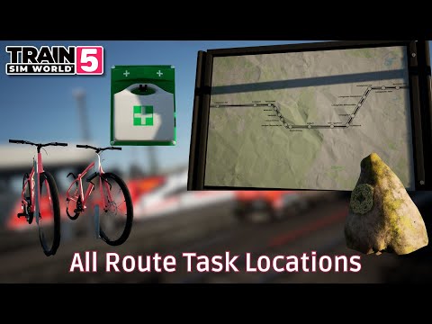 All Route Task Locations - Pfälzische Ludwigsbahn - #TrainSimWorld5