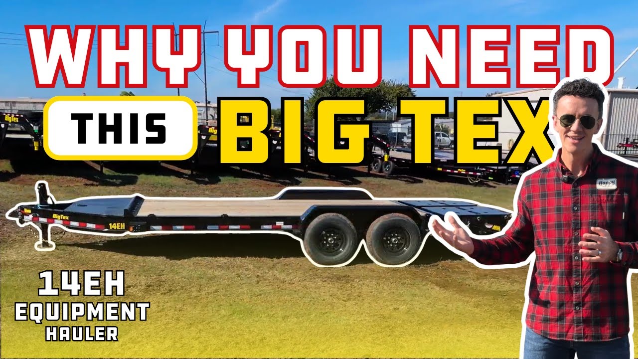 Why You NEED This BIG TEX 14EH Equipment Trailer