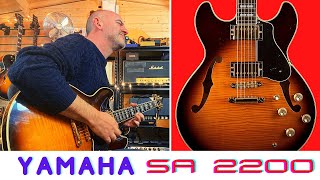 Video thumbnail for Yamaha - SA2200 Versus Gibson 335   Which sounds best ? by Rob Harris Guitar