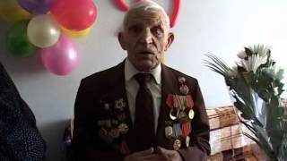 9 августа 2012г поздравление с 90-летним юбилеем от детей, внуков, правнуков и представителей администрации г. Копейска и посёлка Потанино.