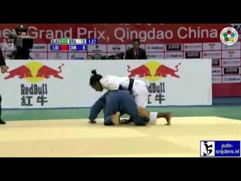 Judo 2012 Grand Prix Qingdao: Quadros (BRA) - Liu (CHN) [-57kg] semi-final