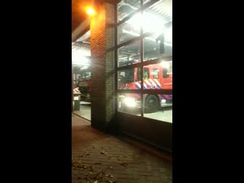 Spectaculaire grote snelle opkomst en uitruk van de 8037 Krommenie naar snackbar Alanya 22 juli 2016