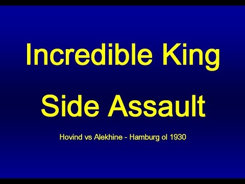 Hovind vs Alekhine - Hamburg ol 1930