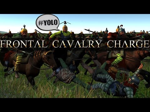 Total War Rome II Mechanics:The magic of the frontal cavalry/infantry charge #YOLO