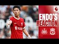 ENDO REACTS: 'It's Liverpool! Even with 10-men we have a chance' | Wataru on Newcastle Utd win