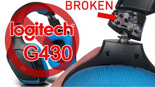 Video thumbnail for *DON'T BUY* Logitech G430 Gaming Headset by UNBOX BURRITO