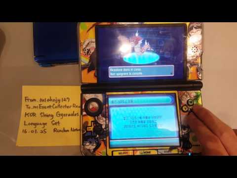 EventCollecterRed - KOR Shiny Gyarados 16.01.25 ITA - Receiving Wondercard