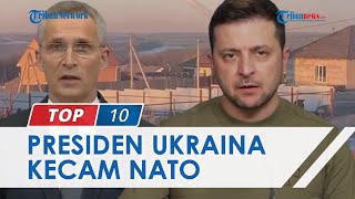 Presiden Ukraina Kecam NATO karena Tak Berlakukan Zona Larangan Terbang: Orang-orang Mati Karenamu
