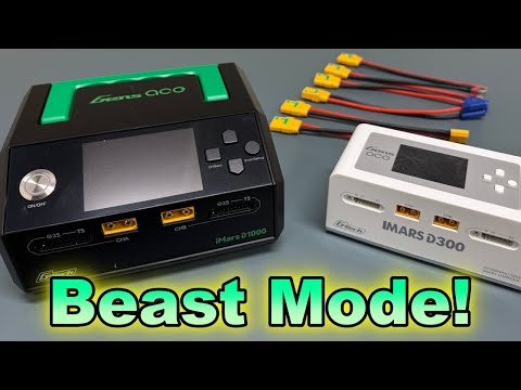 Gens Ace Imars D1000 Charger / Dual channel / Best quality RC LiPo charger ever!