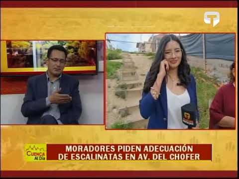 Moradores piden adecuación de escalinatas en av. del Chofer