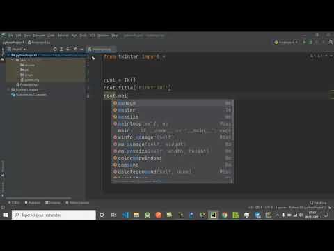 Your first Python GUI application