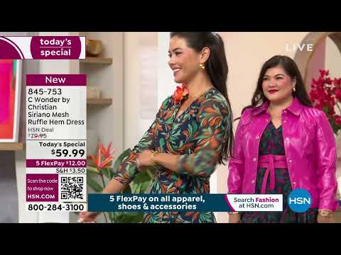 HSN | C. Wonder Christian Siriano Fashions 08.10.2023 - 01 AM