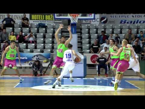 ABA Liga 2015/16 highlights: Zadar  - Mega Leks, R05 (12.10.2015)