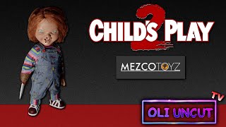 CHILDS PLAY 2 - MEGA SCALE CHUCKY DOLL BY MEZCO-TOYZ   UNBOXING