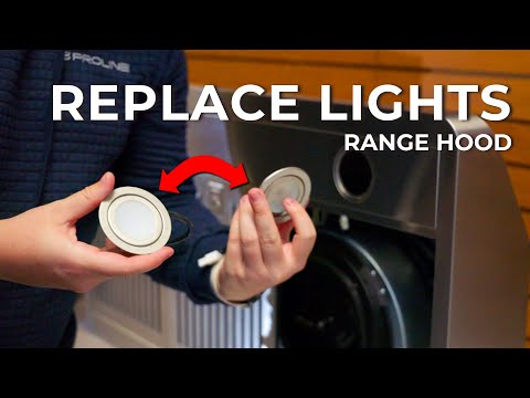 How To Replace The Lights On Your Range Hood (Light Bulb Removal)