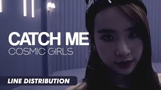 Cosmic Girls (우주소녀) - Catch Me (캐치미) | Line Distribution