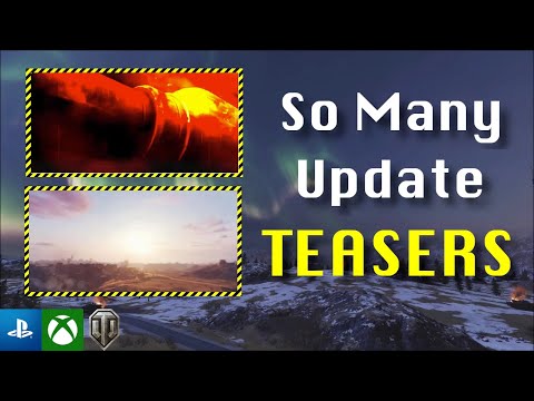 | So Many Update TEASERS | World of Tanks Console |